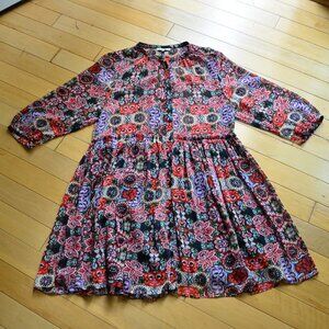 Rebecca Minkoff Floral Shirt Dress US Size 8